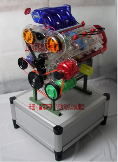 雷克萨斯V6发动机模型