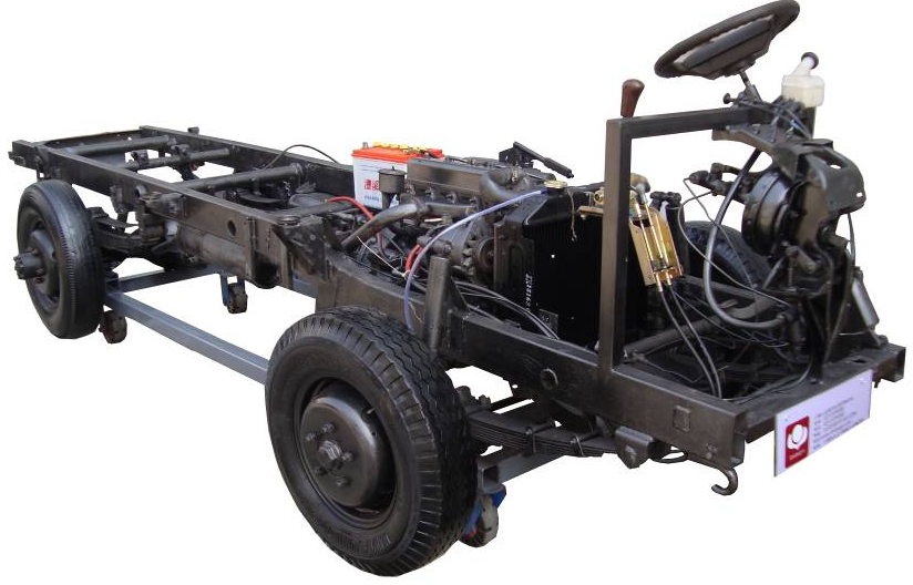 五十铃轻卡汽车底盘实训台