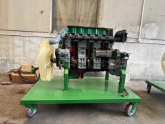 豪泺ZZ2197运输车发动机模型