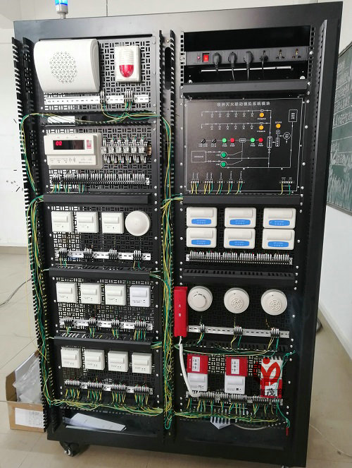 火灾报警及联动系统实训平台交付使用(图3)