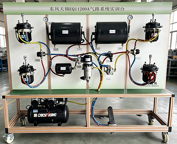 东风天锦EQ1120GA气路系统实训台(图1) 东风天锦EQ1120GA气路系统实训台1_副本.png