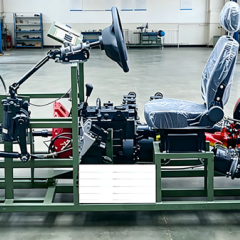 豪沃ZZ1167底盘构造实训台