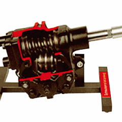 涡轮涡杆式转向器解剖模型