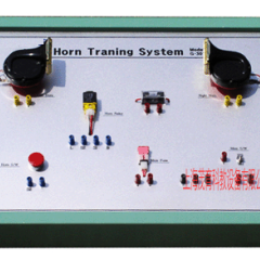汽车喇叭系统接线考核实训台