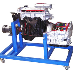 汽油发动机附手动变速器解剖实验台